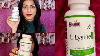 L Lysine Benefits ft Zenith Nutrition  LLysine for Immunity amp Skin  Nidhi Chaudhary [upl. by Neenej]