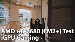 AMD A87680 FM2 Radeon R7 Review  iGPU Gaming Performance Test Benchmark [upl. by Assirahc279]