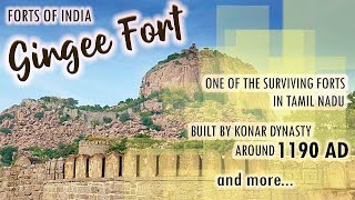 Forts Of India  Gingee Fort Tamil Nadu  Ep10 [upl. by Yerfdog]