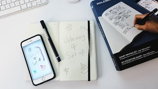 Moleskine Smart Writing Set Review and Setup [upl. by Nylcaj]