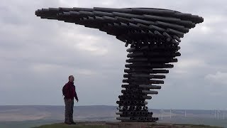 077 Trail to Towneley Towneley Hall and the Singing Ringing Tree South Pennines 2017 [upl. by Diraf377]