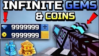 FREE INFINITE GEMS amp COINS  Pixel Gun 3D [upl. by Colner]