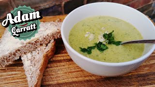 Stilton and broccoli soup  budget meals  Vegetarian recipes [upl. by Cerellia]