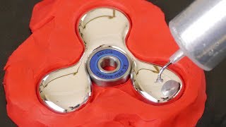 DIY Gallium Fidget Spinner [upl. by Aleunam]