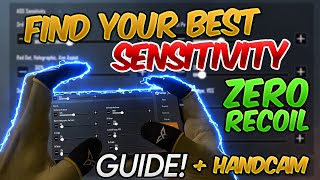 Find Your Best Sensitivity  GuideTutorial PUBG MOBILE with Handcam [upl. by Rolland755]