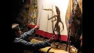 Wayang Kulit  Shadow Puppets Yogyakarta Java Indonesia [upl. by Adner246]