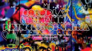 Coldplay amp Rihanna  Princess Of China Official Audio with Lyrics [upl. by Ahsikyt]