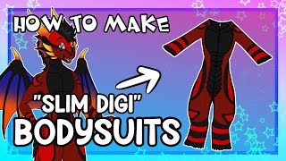 HOW TO MAKE quotSLIMDIGIquot BODYSUITS [upl. by Osnola]