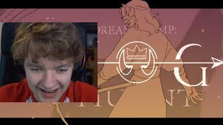 Tommy Reacts To quotHog Huntquot  Dream SMP Animation [upl. by Anek]