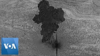 Pentagon Releases Footage of Raid on AlBaghdadi [upl. by Abernon]