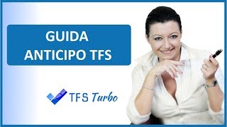 Anticipo TFS guida rapida [upl. by Mukund288]