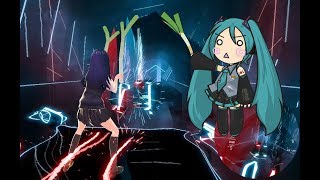 Beat Saber Ievan Polkka  Hatsune Miku EXPERT [upl. by Marve]