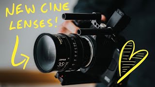 My New Cine Lenses DZOFILM Vespid Primes [upl. by Kai]