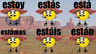 The ESTAR Song  Spanish Conjugation Song  Verbo Estar  Learn Spanish [upl. by Atinej]