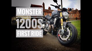 2018 Ducati Monster 1200S Review [upl. by Ycat347]