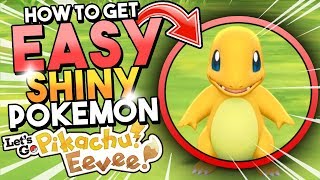 How to get EASY SHINY POKEMON in Lets Go Pikachu amp Eevee  EASY Shiny Hunting Guide [upl. by Christiane]