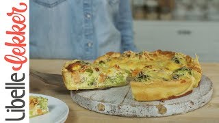 Quiche met broccoli en zalm [upl. by Lodnar165]