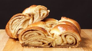 Cinnamon Roll Challah Recipe No Bowl [upl. by Coveney]