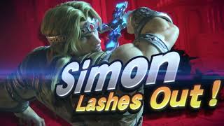 Simon Belmont Reveal  Super Smash Bros Ultimate [upl. by Airamas]