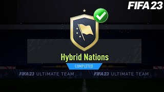 FIFA 23 HYBRID NATIONS SBC CHEAPEST SOLUTION [upl. by Asseralc447]