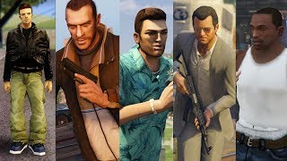 TOP 10 GRAND THEFT AUTO Protagonists Ranked WORST to BEST [upl. by Encratis]