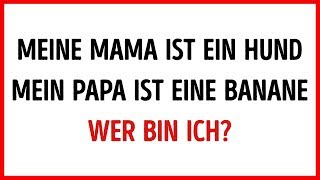 15 SCHWIERIGE RÄTSEL DIE DICH ZUM KNOBELN BRINGEN [upl. by Nelag]