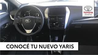 Funcionamiento y configuración de la pantalla Display de tu nuevo Toyota Yaris  Concesionario Zento [upl. by Gadmann990]