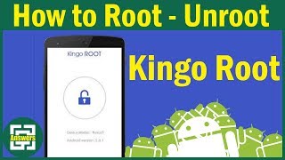 How to Root  UnRoot any Android Device using Kingo Root [upl. by Enilecram]