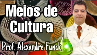 MEIOS DE CULTURA EM MICROBIOLOGIA  PROF ALEXANDRE FUNCK [upl. by Adiaz951]