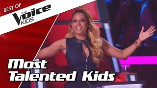 TOP 10  MOST TALENTED SINGERS in The Voice Kids part 1 [upl. by Supat]