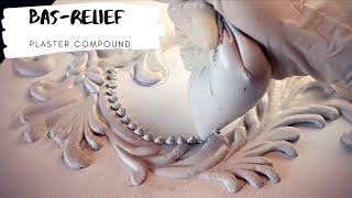 How to make a Bas Relief with GYPSUM Step by Step [upl. by Amluz]