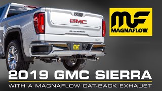 SOUND CLIP 2019  2021 GMC Sierra  Chevrolet Silverado 1500 MagnaFlow CatBack Exhaust System [upl. by Bhayani783]