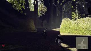 NieR Automata Treasure Hunt at the Castle Quest Guide Machine Parts in the Forest Kings Castle [upl. by Dede]