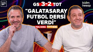 CANLI  Galatasaray  Tottenham Maç Sonu  Nihat Kahveci Nebil Evren  Kontratak [upl. by Aikat]