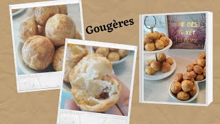 Gougères Facile au Monsieur Cuisine Plus😋 [upl. by Dnama]