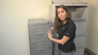 Abus File Cabinet Locking Bar Installation [upl. by Bastian]