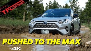 We Take The 2019 Toyota RAV4 Hybrid To The LIMIT OffRoad Deep In The Mountains [upl. by Alyar862]