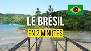 VISITER LE BRÉSIL en 2 minutes [upl. by Renat]