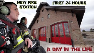 First 24 Hours in a New Fire Station  A Day in the Life [upl. by Yslek903]