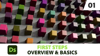 Substance 3D Designer First Steps 01  Overview amp Basics  Adobe Substance 3D [upl. by Trah]