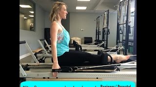 Pilates Reformer Workout Beginner Friendly [upl. by Trstram909]