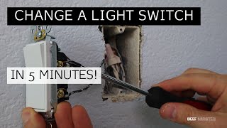 How To Change A Lightswitch [upl. by Lochner]