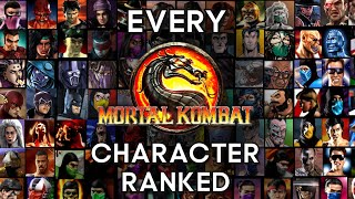 All 99 Mortal Kombat Characters Ranked [upl. by Carlita588]