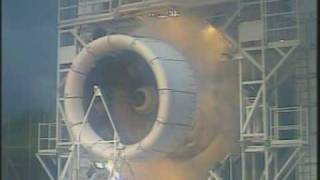 Turbine engine explodes [upl. by Ycniuqed46]