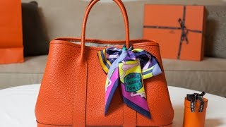 Hermes Garden Party Tote Review [upl. by Robbi]