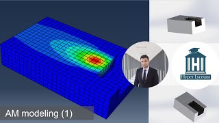 A model to simulate Welding process or additive manufacturing [upl. by Betsy]