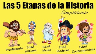 Las 5 Etapas de la Historia [upl. by Hutton332]