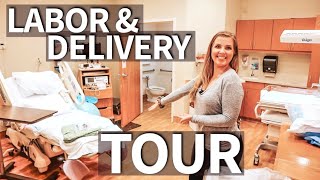 Hospital Room Tour  What to Expect in Labor amp Delivery  Sarah Lavonne [upl. by Tneicniv870]