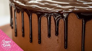 The perfect chocolate ganache drip recipe [upl. by Lillywhite816]