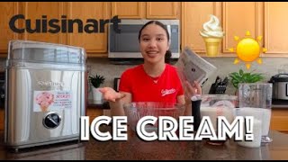 Cuisinart Frozen YogurtSorbet amp Ice Cream Maker ICE30 Series Review  NK Cookery [upl. by Macmullin]